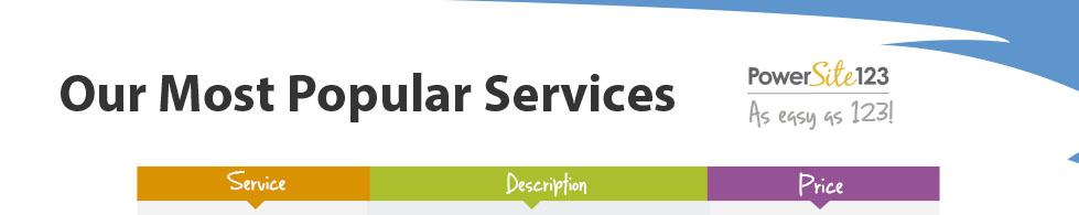 Our Most Popular Services Header